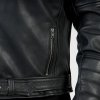 OZONE KURTKA SKÓRZANA RAMONES MODERN MATT BLACK